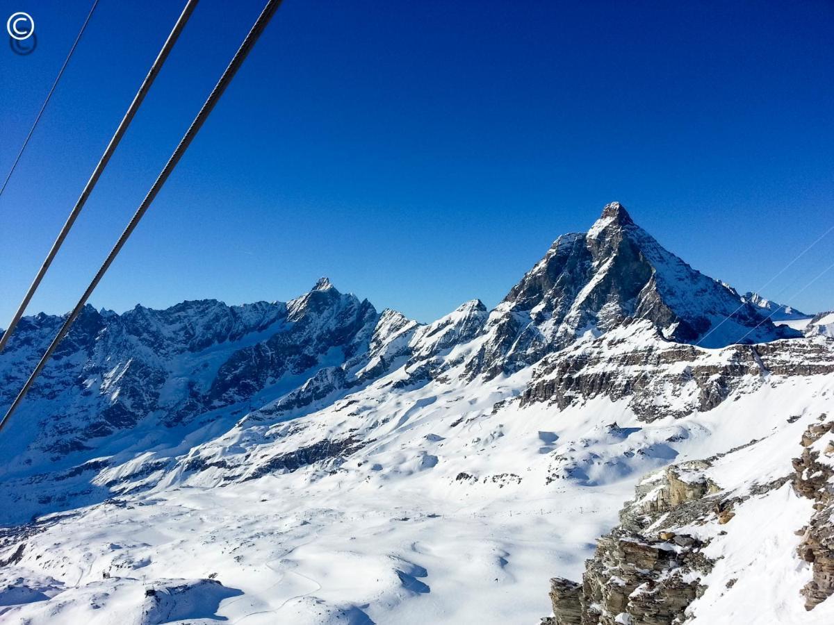 Breuil Cervinia Near Funicular Apartment With Private Garage Exterior photo